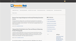 Desktop Screenshot of blog.photoshopmask.com
